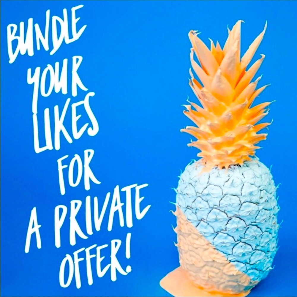 Bundle Your Likes And I Will Send You An Private Offer